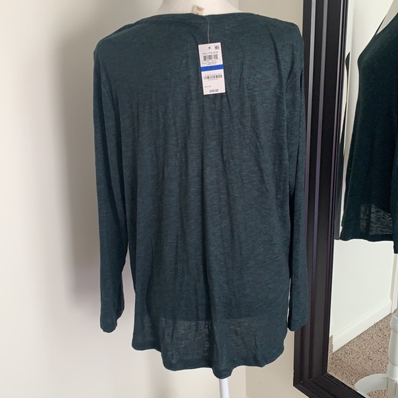 Green heathered top/sweater - Picture 4 of 6